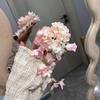 Colorful Hanfu Hair Accessories Ancient Style Chinese Style Hair Clip Flower Hairpin  Women