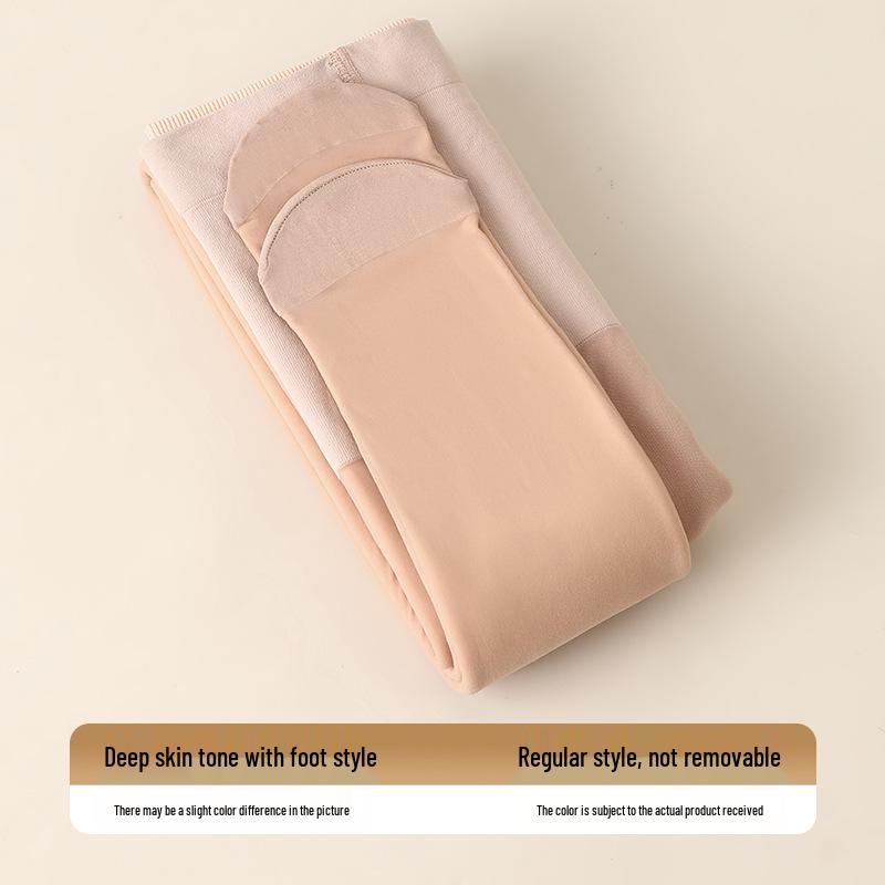 2025 Dubbellaags Dik Fluweel Anti-Haak Zijde Panty's voor Dames - Winter Huidgevoel, Nude Look.
