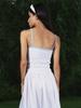 KIJUN Sanremo Tank Top Off-White Sky Blue