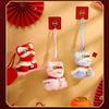 2026 New Year Chinese Spring Festival Ornament Plush Material National Trend Decor  Home Office