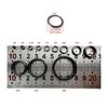 48Pcs Fishing Poles Eyelet Ceramic Insert Fishing Rod Guide Eye Ceramic Rings Ceramic Wear Heat Conduction Repair Part