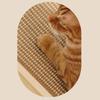 Cat Scratcher Non-Slip Sisal Ergonomic Kitten Post Indoor Cat Scratcher For Floor Outdoor Indoor Bedroom Living Room Corner