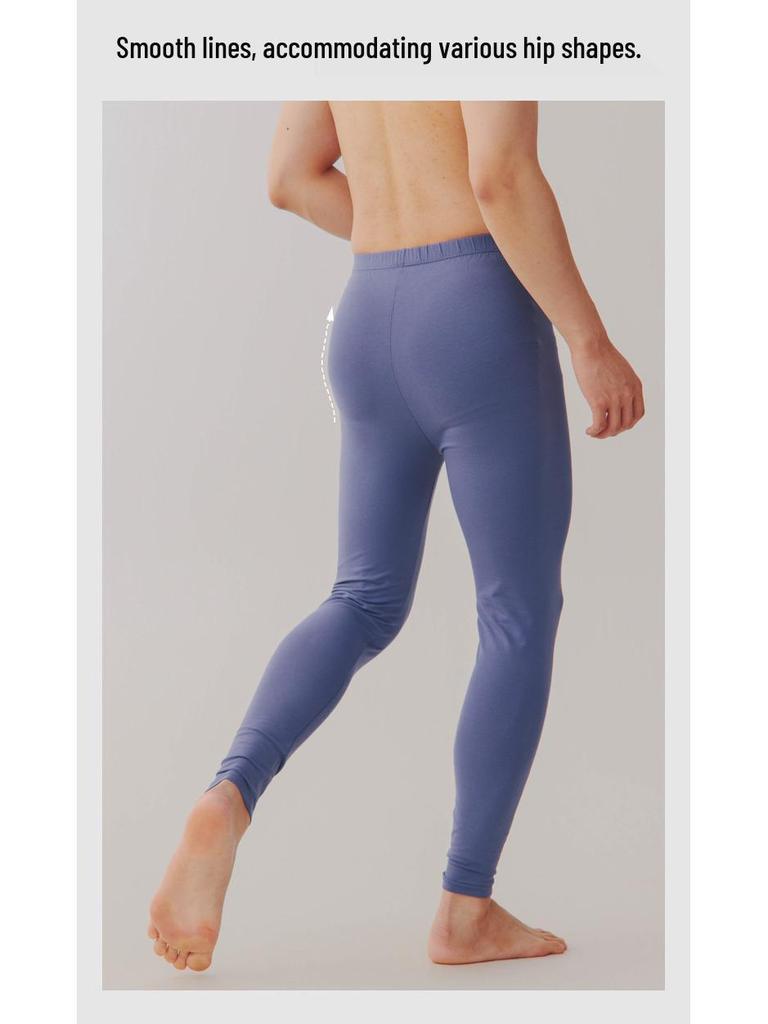 Men's Pure Cotton Slimming Antibacterial Autumn Long Underpants