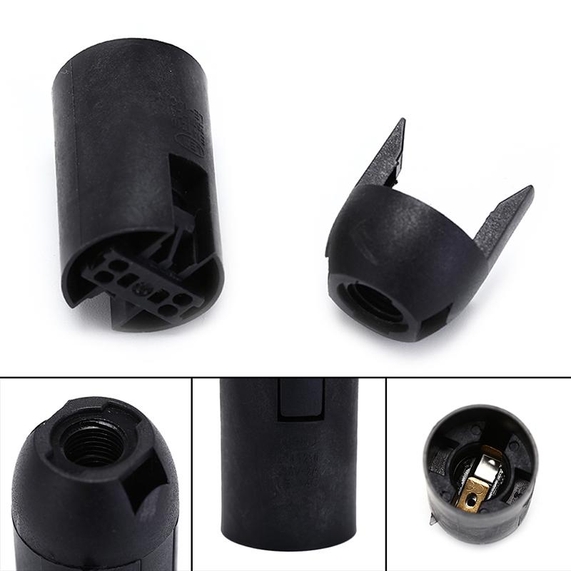 E14 Bulb Light Holder Lamp Socket Plastic Led Lighting Black White