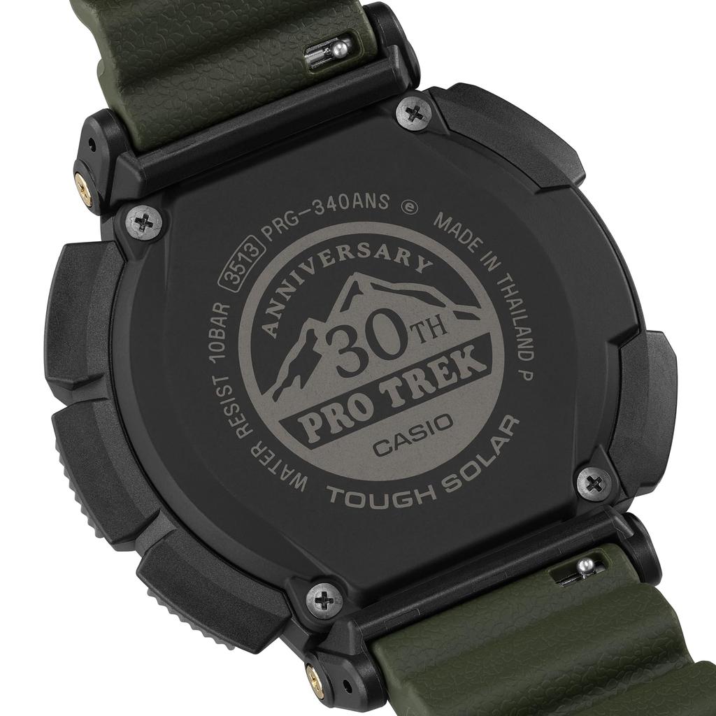 PRO TREK 30th Anniversary Model Tough Solar Watch Green X Gold [Casio] PRG-340ANS-3JR Men's