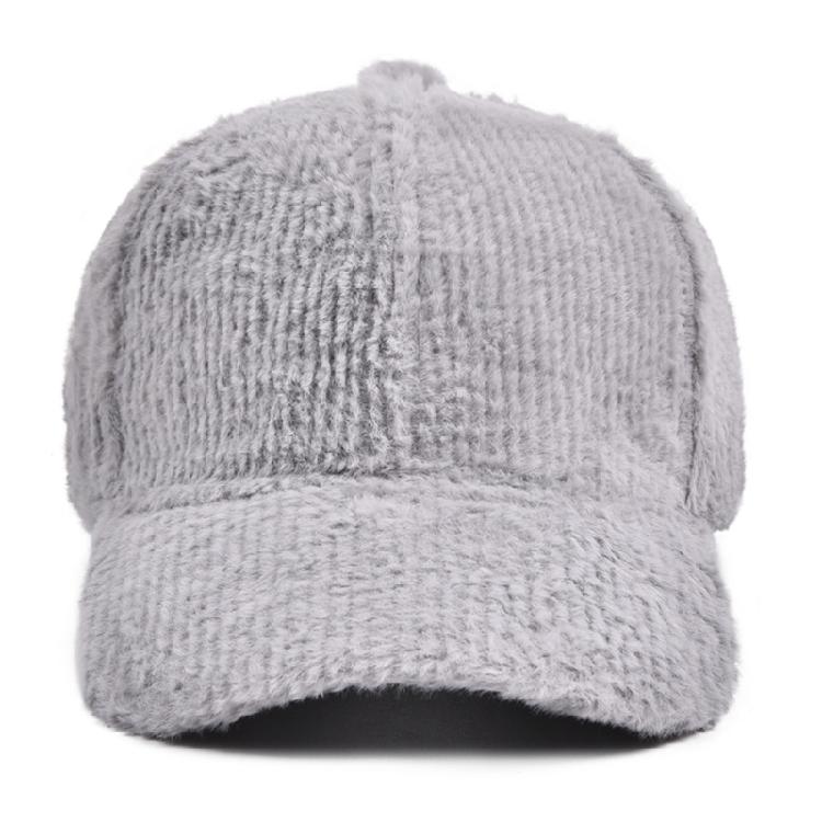Fashion Baseball Hat Thick Caps Windproof Long Brim Caps Winter Autumn Plush Hat