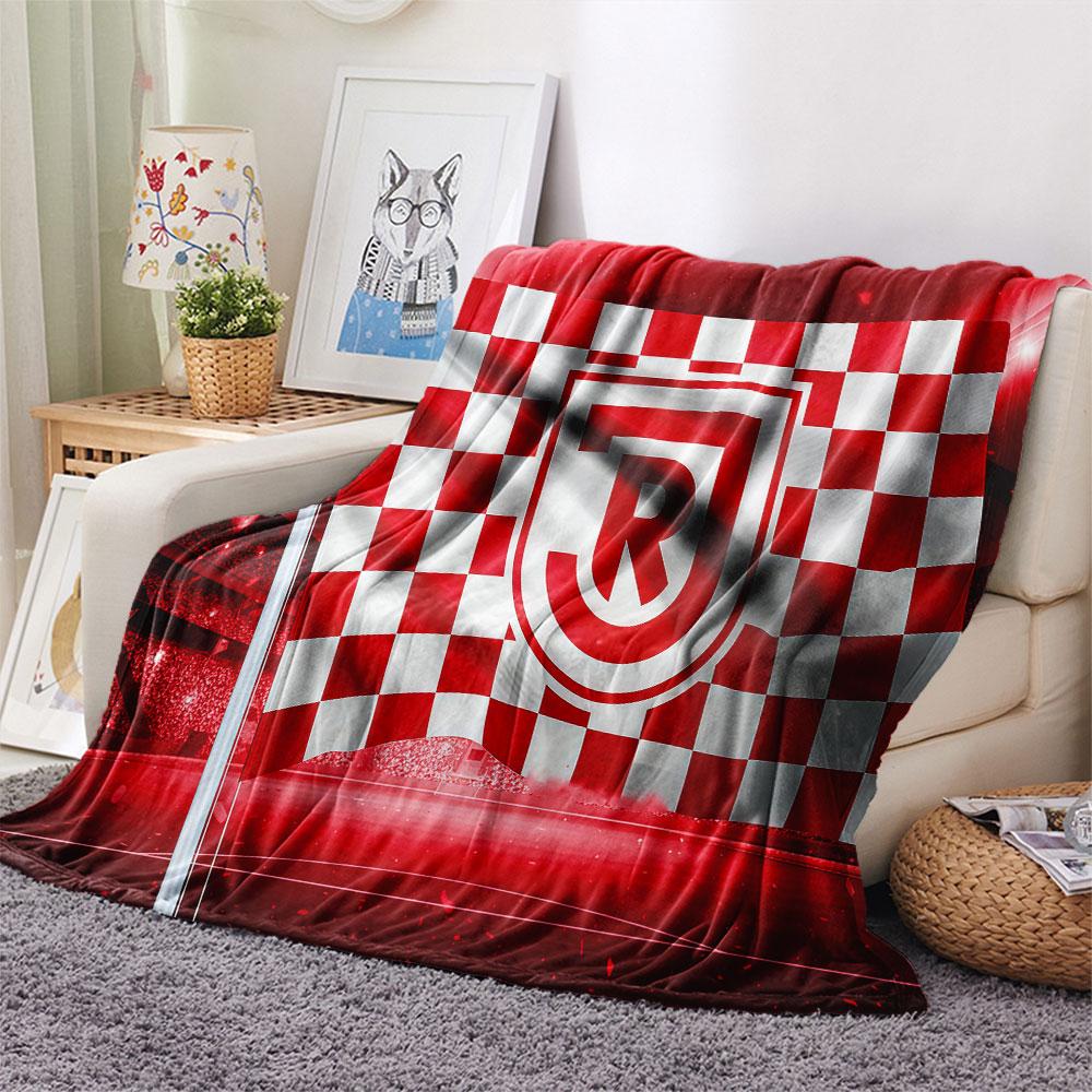 1PC SSV Jahn Regensburg Patterned Flannel Blanket Suitable For All Seasons for Home Decor Warmth and Comfort Gifts Holiday Present
