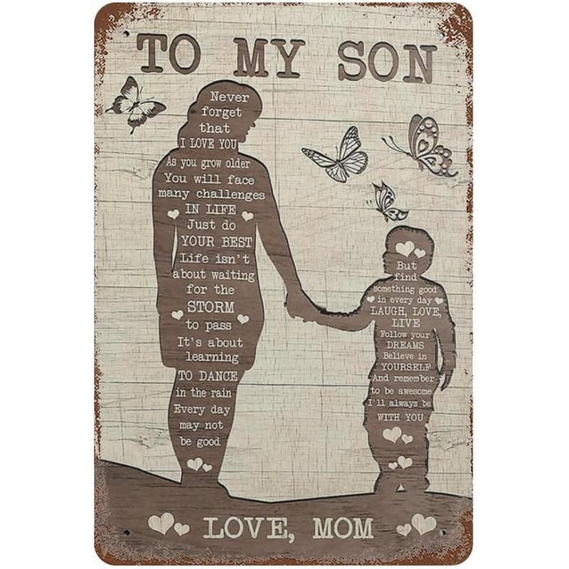 Metal Tin Signs Believe You Can You Are Halfway There Vintage Rustic Decor Metal Posters Home Kitchen Bar Cafe Club Wall Decor