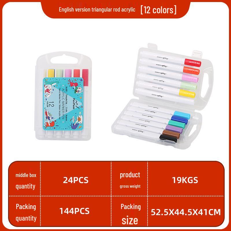 

Acrylic Marker for Kids: Opaque, Waterproof, Layerable, and Washable Graffiti Pen