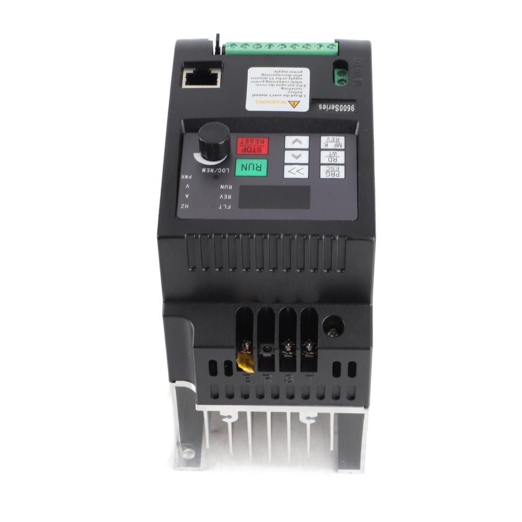 2.2KW 220VAC Single?Phase To 3?Phase VFD Inverter Speed Control Universal Vector Frequency Converter