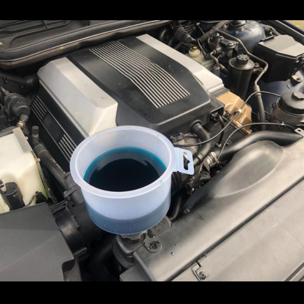 15pcs/Set Plastic Filling Funnel Spout, Fit Universal Vehicles, Spill Proof Coolant Filling Kit