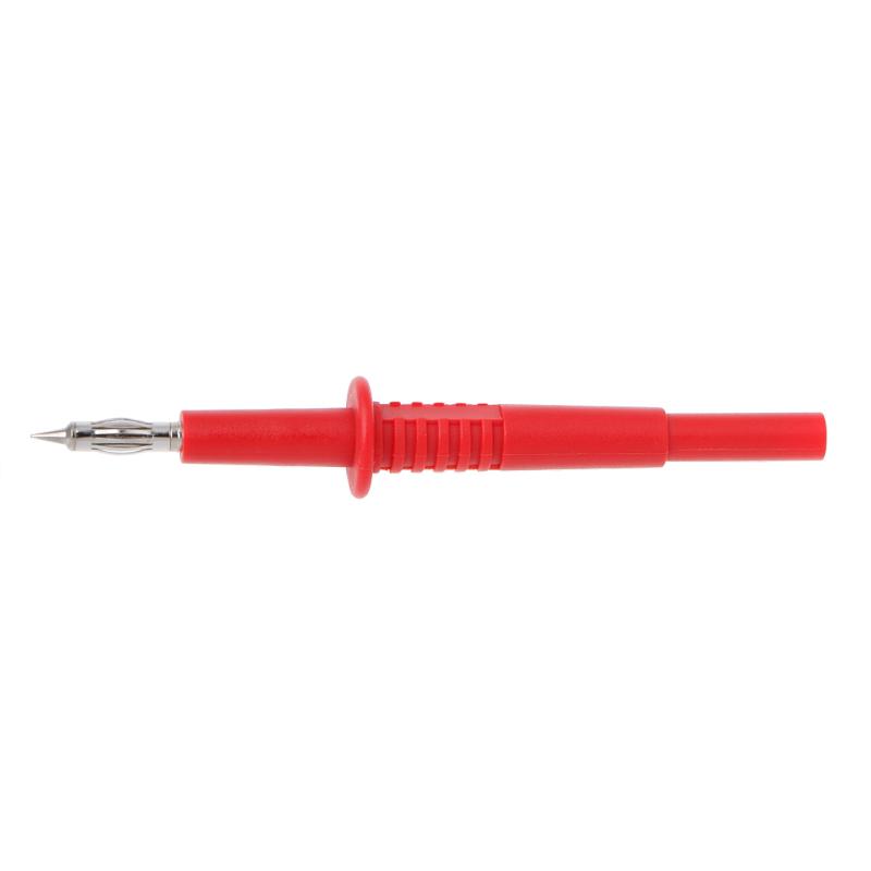 2 Pcs Copper Rod Multimeter Testing Probe 4mm Socket Type Probe Banana Connector