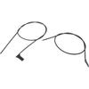 2 PCS Sunroof Curtain Cable Compatible with Infiniti QX30 2.0L 2017 2018 2019 Sunroof Glass Cables, Panoramic Sunroof Moonroof Curtain Cables