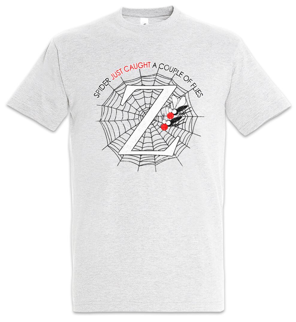 

Zed Mens T-Shirt Mens Womens Tees Top Pulp Vincent Spider Just Caught A Fiction Couple Of Flies Net L