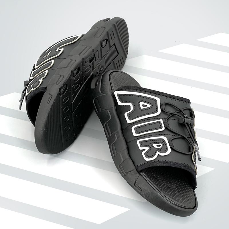 

Мужские спортивные шлепанцы Летние сандалии Толстая подошва Пляжные шлепанцы Плоские Дышащие кроссовки для улицы Размер 40-49 Большие Толстые 39 чёрный