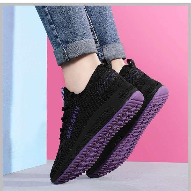 

Cloth shoes casual thickened low-heeled lace-up high-heeled canvas shoes sneakers 36