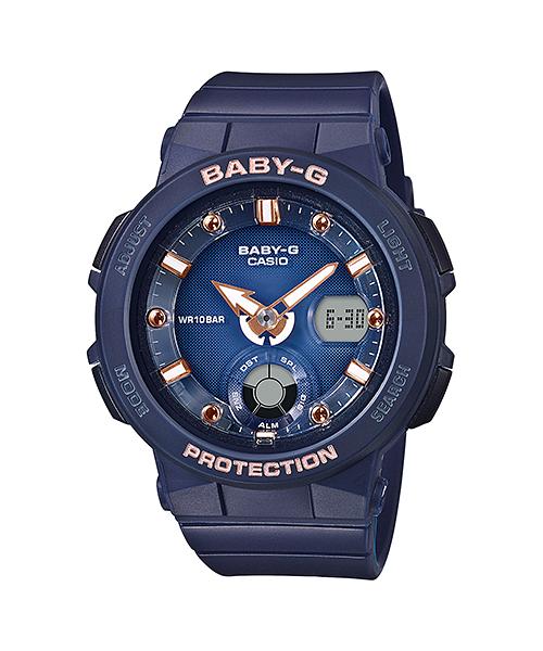 Casio Men s Resin 100M Water Resistant Analog Shock Resistant Quartz Watch BGA-250-2A2