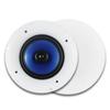 Tianlai 6.5" White Two-Way Ceiling Speaker Box for Home or Commercial Use (Model JX618)