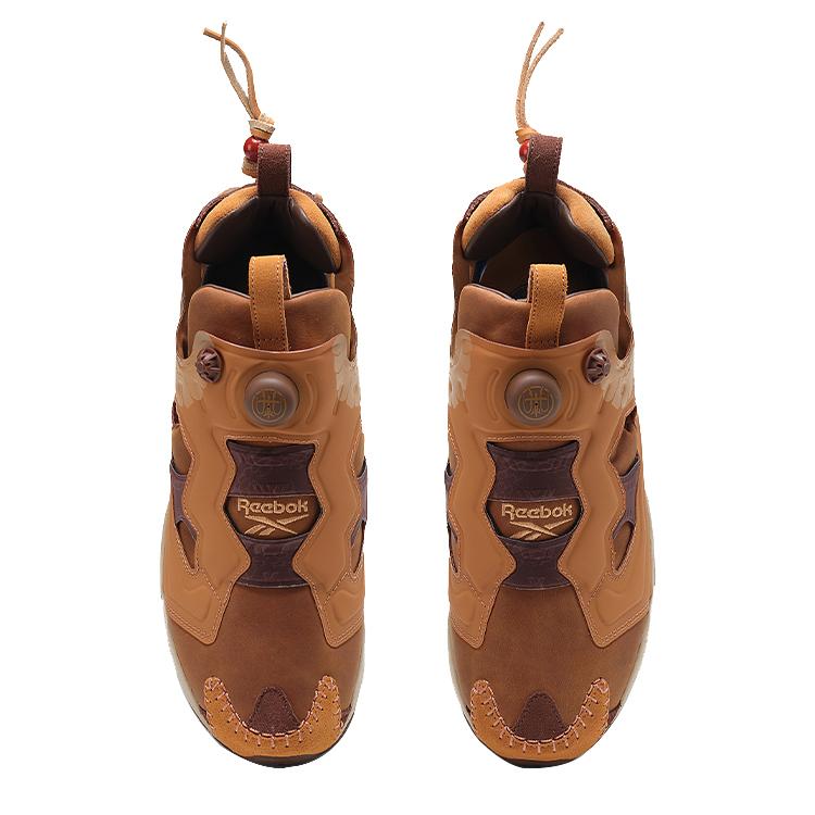 Reebok Instapump Fury 94 Cny Year Of The Dragon Limited Edition Retro Inflatable Fabric Cushioning Support Mid-Top Casual Running Shoes 100207246