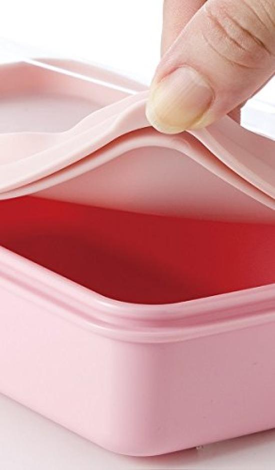 Skater Bento 2 with Silicone Inner Slim Lunch My Neighbor Made In Japan SSLW6 Box, Tier, Lid, 630ml, Box, Totoro, Watercolor, Ghibli,