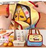 Cartoon Cute Double-Layer Insulated Lunch Bag for Students & Office Workers