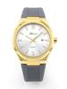 Denvosi Men's Quartz Watch - Octagon Case Silicone Strap Waterproof Wristwatch with Date Function Casual Business Fashion Wat