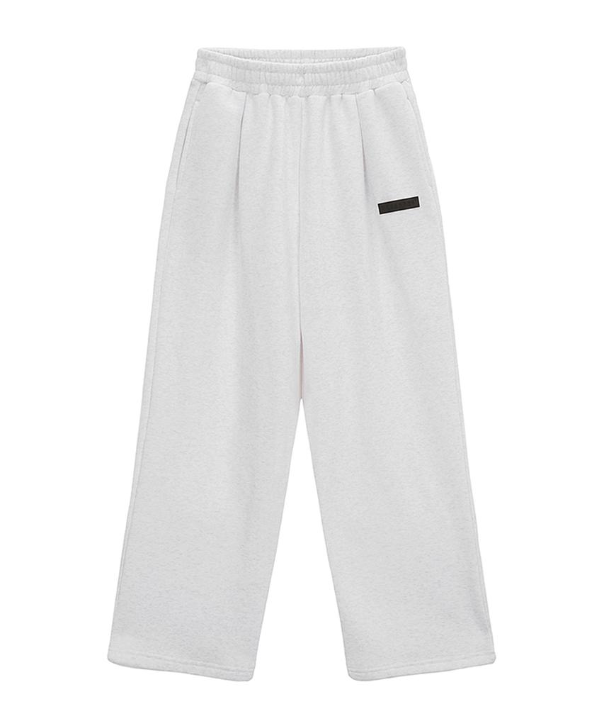 URBANAGE Daily Standard Wide Pants White Melange