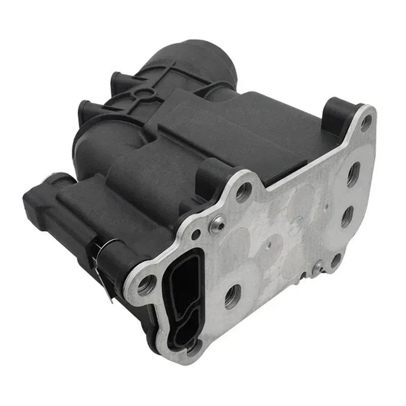 Engine Oil Filter Housing Oil Cooler 11427807799 For BMW 1 3 5 Series E88 E82 E81 E87 E93 X1 E84 X3 E83 2004-2015 11427797392