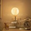 Intelligent Voice Control Moon Ball Night Light Customizable Timer USB Charging Bedroom Bedside Lamp