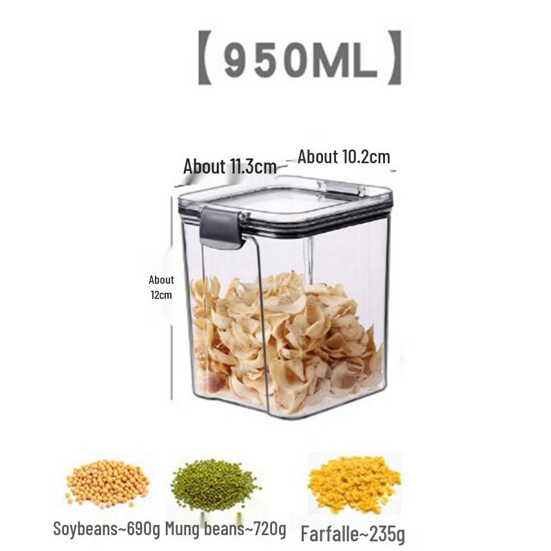 ZISIZ Kitchen Sealed Food Storage Containers