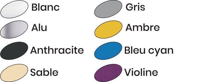 Plaque ODACE Styl blanche 4 postes horizontal/vertical entraxe 71 mm - SCHNEIDER ELECTRIC - S520708