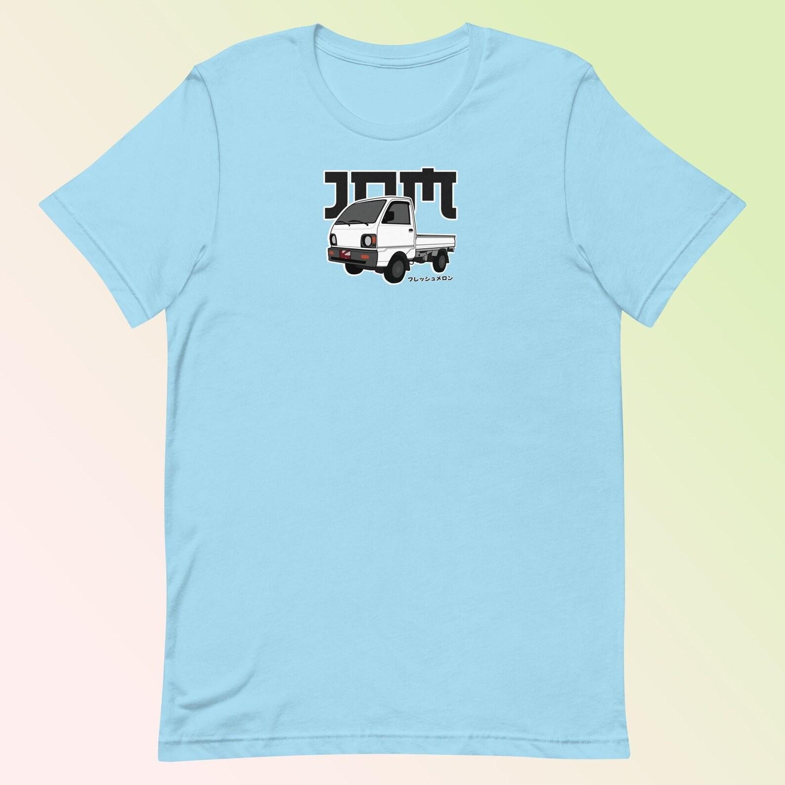 Mini Truck Minicab Kei Truck JDM Tshirt Japanese Import Truck Shirt by Fresh Melon Creations 3XL