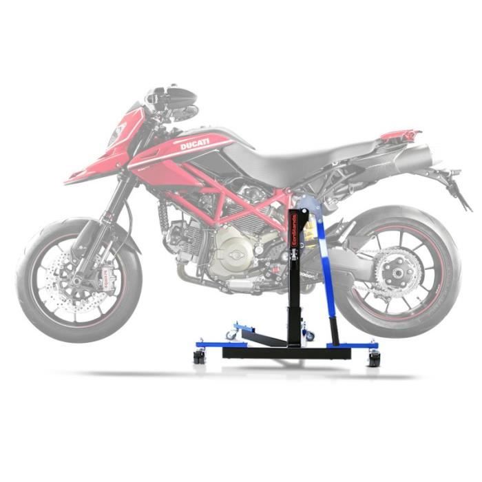Bequille d'atelier Centrale ConStands Power Evo Ducati Hypermotard 796/ 1100/ Evo 07-12 bleu