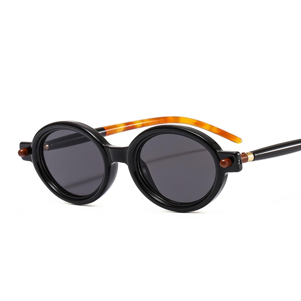 Vintage Round Sunglasses Women Luxury Brand Designer Uv400 Men High Quality Oval Sun Glasses Female Hombre