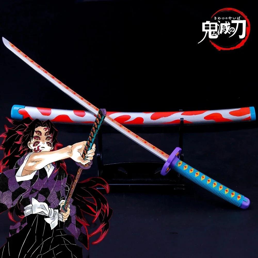 25cm Metal Demon Slayer Katana Kimetsu No Yaiba Steel Tanjirou Sword Real Size Japanese Katana Samurai Sabre Kid Toy Ainme Gift