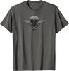 French Paratrooper Wings Military Men TShirt Short Sleeve Casual 100 Cotton Shirts