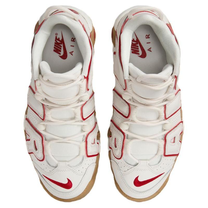 Nike Air More Uptempo Phantom Gym Red Gum Women's Vintage BasketballDV1137-002
