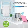 WiFi Repeater AX1800 Mbps - E.F.CONNECTION - Dual Band 2.4 GHz &; 5 GHz - Coverage 200m²