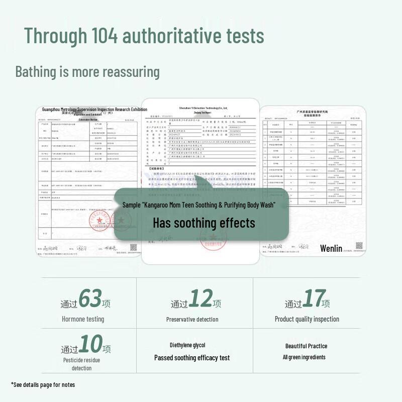 Kangaroo Mommy Teen Soothing & Hydrating Shower Gel