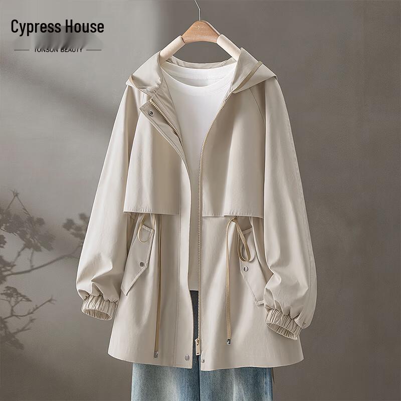 

Женская свободная повседневная куртка с капюшоном M