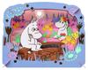 ENSKY Paper Theater Moomin Moomin On the Bridge PT-082N