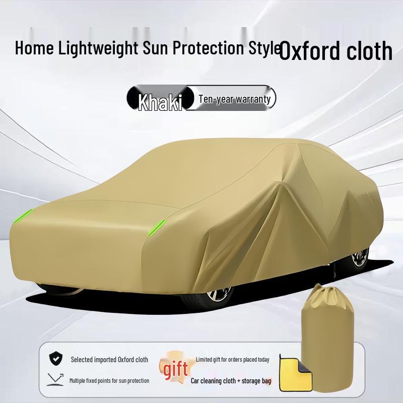 

Oxford Cloth Waterproof All-Season Car Cover, Dustproof, Breathable, Thickened for Modern Vehicles Hyundai [Specify Model Year]