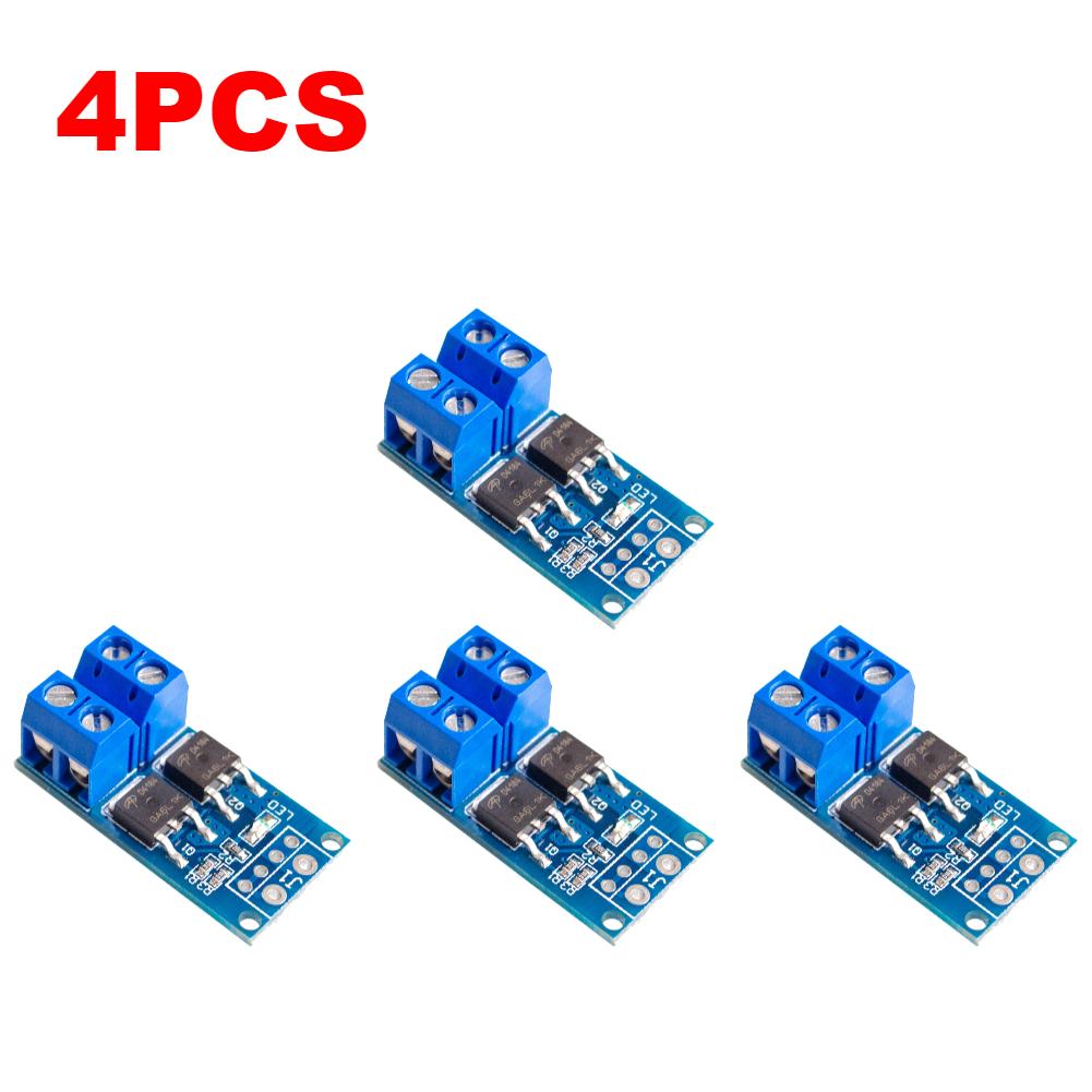 15A 400W MOSFET Trigger Switch Drive Module PWM Regulator Control Panel DC 5V-36V Electronic Switch Control Board for arduino