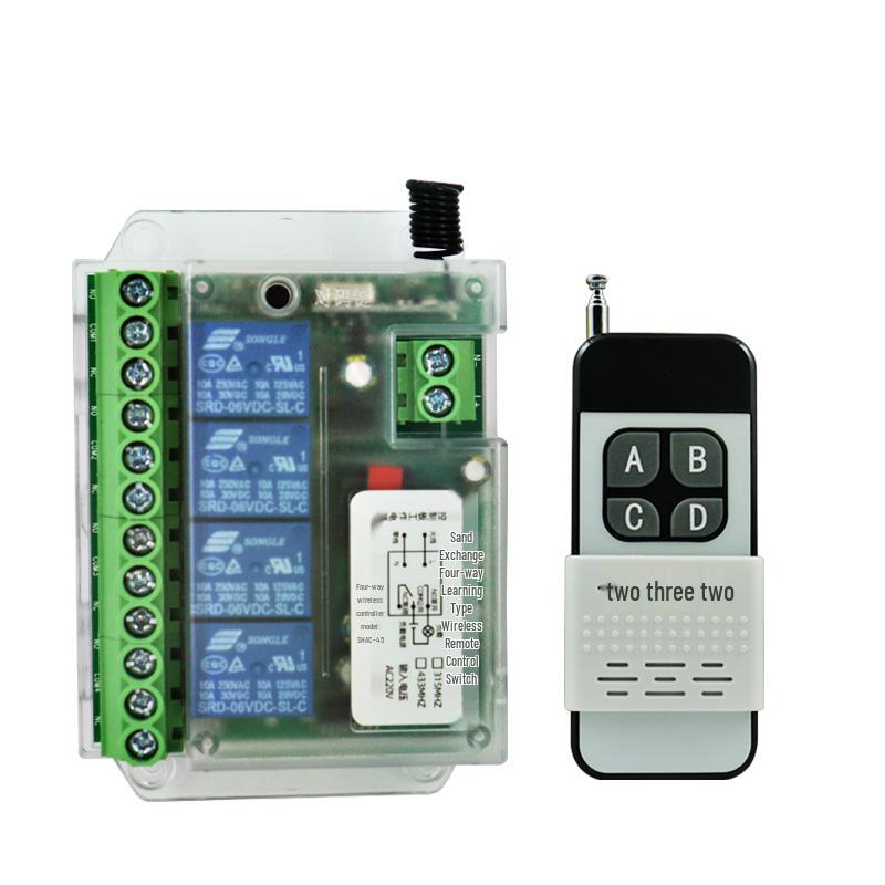 220V Multifunctional Wireless Remote Control Switch & Smart Receiver