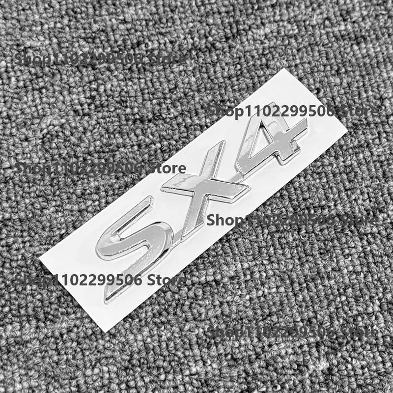 Apply To Suzuki SWIFT Alto SX4 S-CROSS  Vitara  Alivio Silvery Black Rear Logo Wordmark Luggage Compartment Sign Tailbox Sign