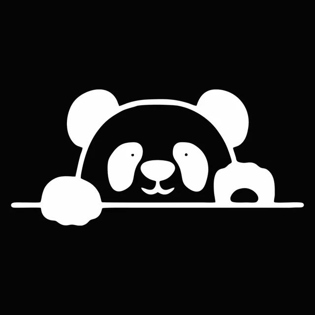 Peeking Panda Sticker On The Car Vinyl Decal Waterproof Decoration Car Stickers