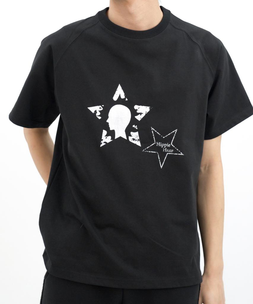Hipihauseu Hh Star Raglan Core Essential T-Shirt