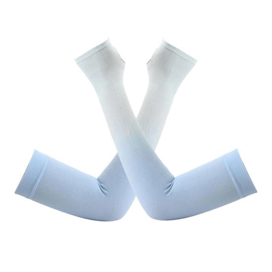 Yousheng UV Protection Arm Sleeves, Mosquito Repellent Sun Protection Sleeves with Thumb Hole, Gradient Colors, Cooling UV Blocking Arm Sleeves for