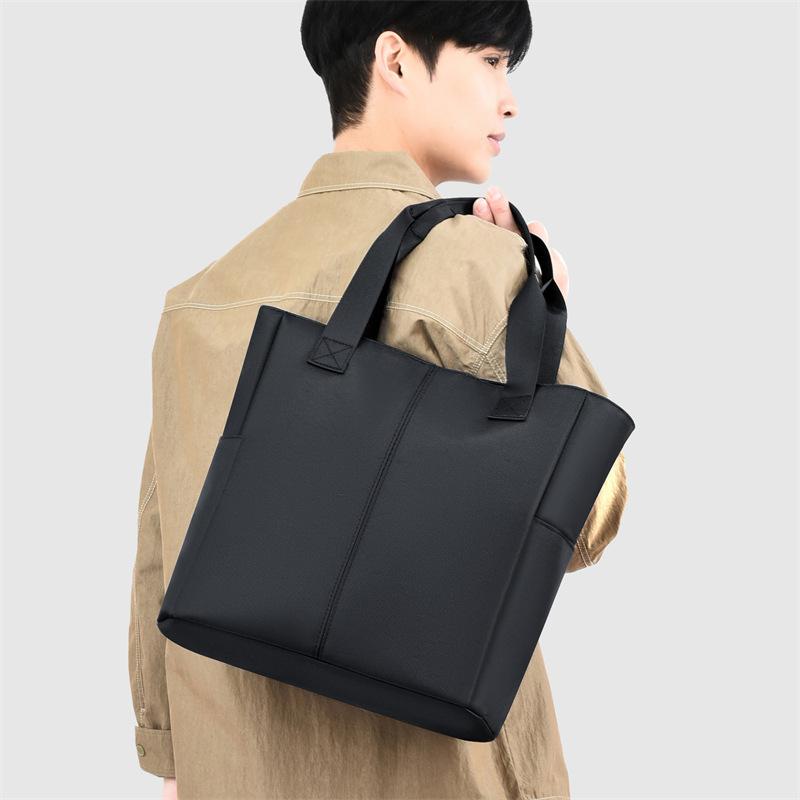 Waterproof Briefcase Men's Large Capacity Business Office Bag