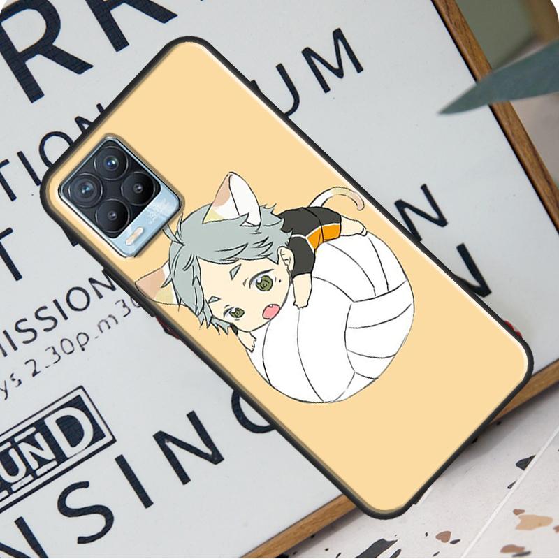 Pouzdro na telefon Haikyuu Sugawara Koushi pro OnePlus 9 Pro 8T 9R Nord 2 pro Realme 6 7 8 Pro 8i GT Master GT Neo 2 C21